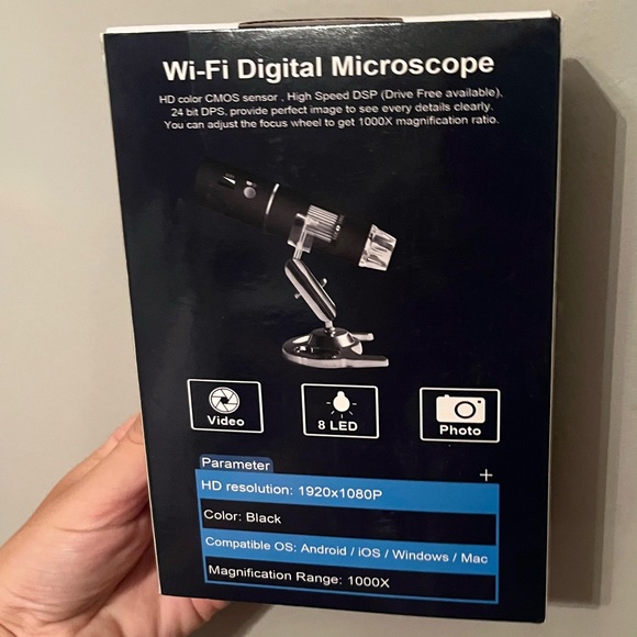 WIRELESS DIGITAL MICROSCOPE - Picture 5 of 7
